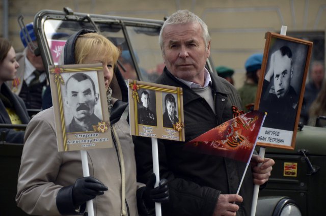"Бессмертный полк" в Твери. 09.05.2017-4 "Бессмертный полк" в Твери. 09.05.2017-4