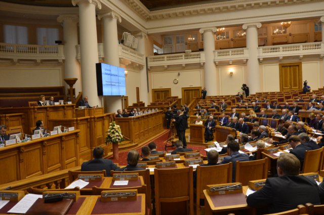 В Санкт-Петербурге прошло заседание Совета Законодателей РФ. 29.04.2016-09