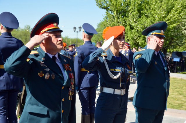 Тверь отметила 71-ю годовщину Великой Победы. 9 мая 2016 года.-7
