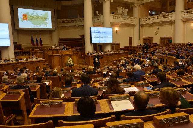 В Санкт-Петербурге прошло заседание Совета Законодателей РФ. 29.04.2016-07