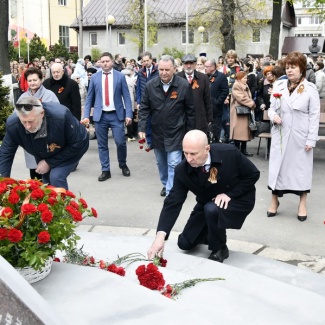 В Тверском государственном университете состоялся торжественный митинг, посвящённый 80-летию Великой Победы