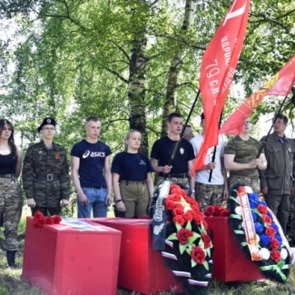 В Старицком районе прошло перезахоронение тридцати двух красноармейцев