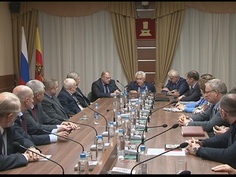 Вице-спикер Государственной Думы Владимир Васильев встретился с фракцией «Единая Россия» в Законодательном Собрании Тверской области