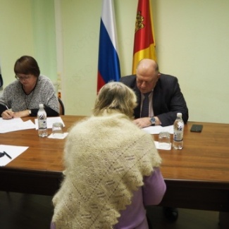 Председатель Законодательного Собрания Сергей Голубев провёл депутатский приём