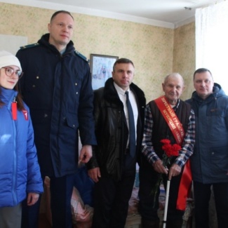 Ветерану Великой Отечественной войны Андрею Никитичу Веселову присвоено звание Почётного гражданина Сандовского муниципального округа