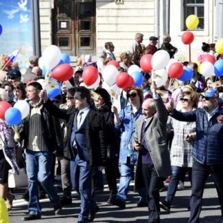В регионе отметили Первомай