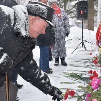 Оленинский район отметил 75-летие освобождения