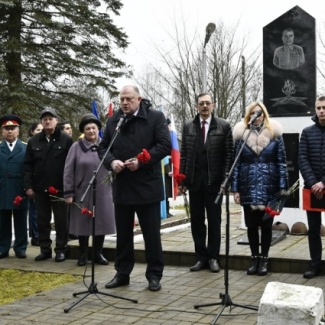 Оленинский район отметил 77-ю годовщину освобождения от немецко-фашистских захватчиков