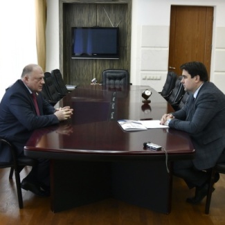 Председатель Законодательного Собрания провёл рабочую встречу с Уполномоченным по защите прав предпринимателей в Тверской области