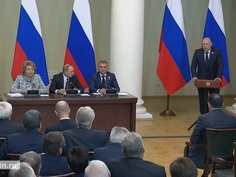 В С.-Петербурге прошел Совет законодателей. Выступление С. А. Голубева