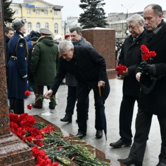 Областная столица отмечает 78-ю годовщину освобождения от немецко-фашистских захватчиков