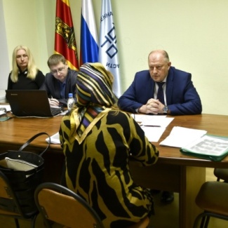 Председатель Законодательного Собрания Тверской области Сергей Голубев провёл приём граждан