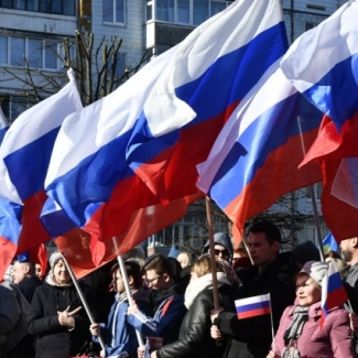 В Тверской области прошла акция «Россия. Крым. Донбасс»