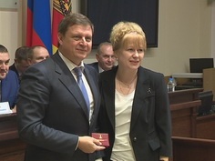 В Законодательном Собрании Тверской области вручены удостоверения депутатам VI созыва