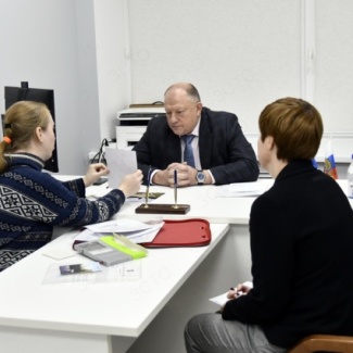 Сергей Голубев провёл приём граждан в Штабе общественной поддержки «Единой России»