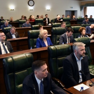 КСП отчиталась перед областным парламентом о работе за 2022-й год