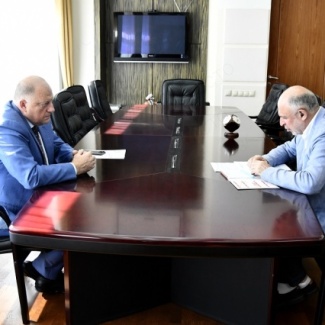 Сергей Голубев провёл рабочую встречу с председателем Общественной палаты Тверской области